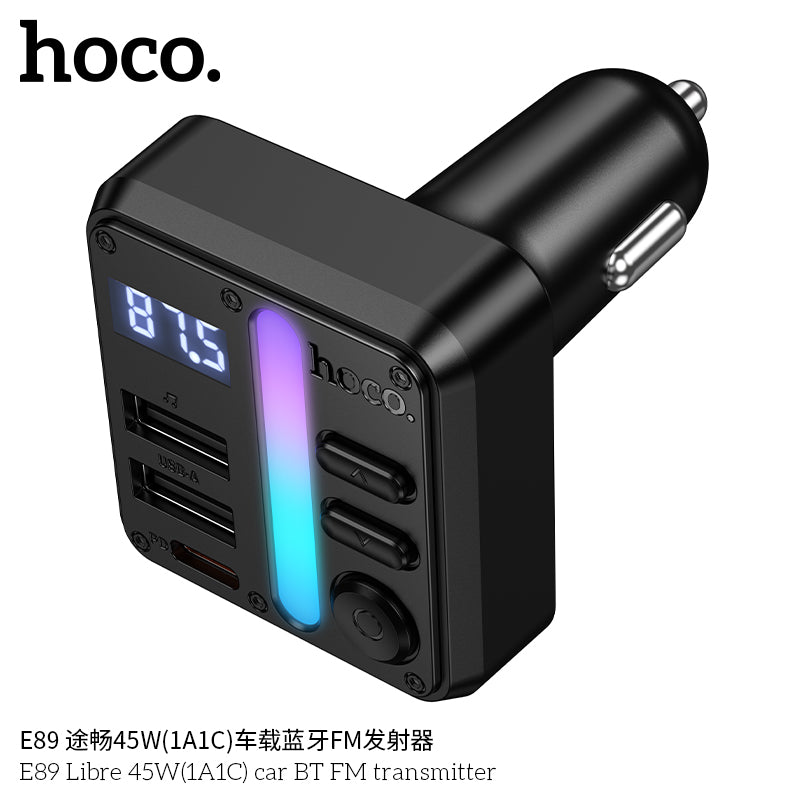 HD_SYNC:E89 Libre 45W(1A1C) car BT FM transmitter