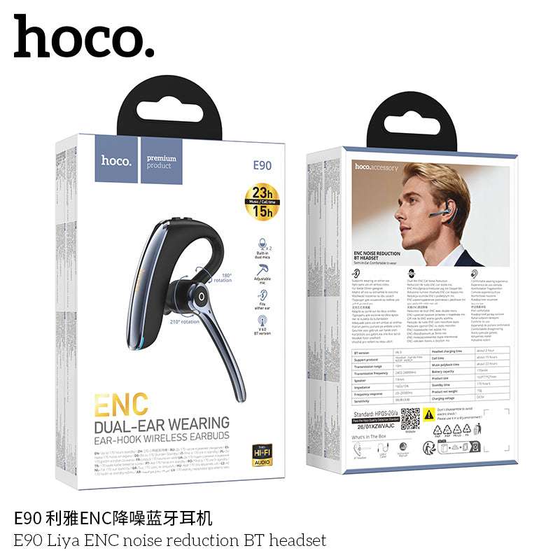 HD_SYNC:E90 Liya ENC noise reduction BT headset