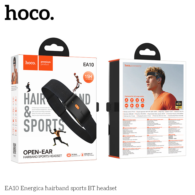 HD_SYNC:EA10 Energica hairband sports BT headset