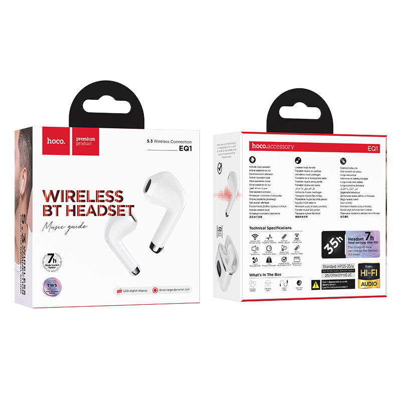 HD_SYNC:EQ1 Music guide true wireless BT headset