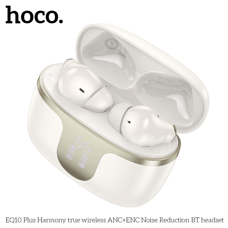 HD_SYNC:EQ10 Plus Harmony true wireless ANC+ENC Noise Reduction BT headset