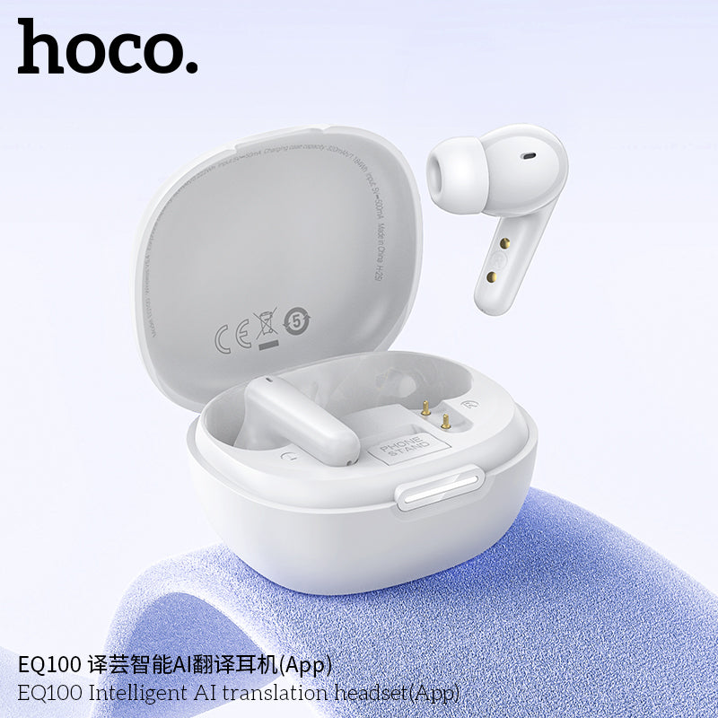 Hoco EQ100 Intelligent AI translation headset(App)
