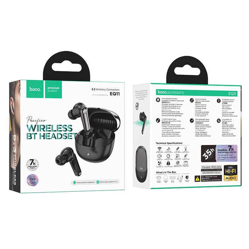 HD_SYNC:EQ11 Pacifico true wireless BT headset