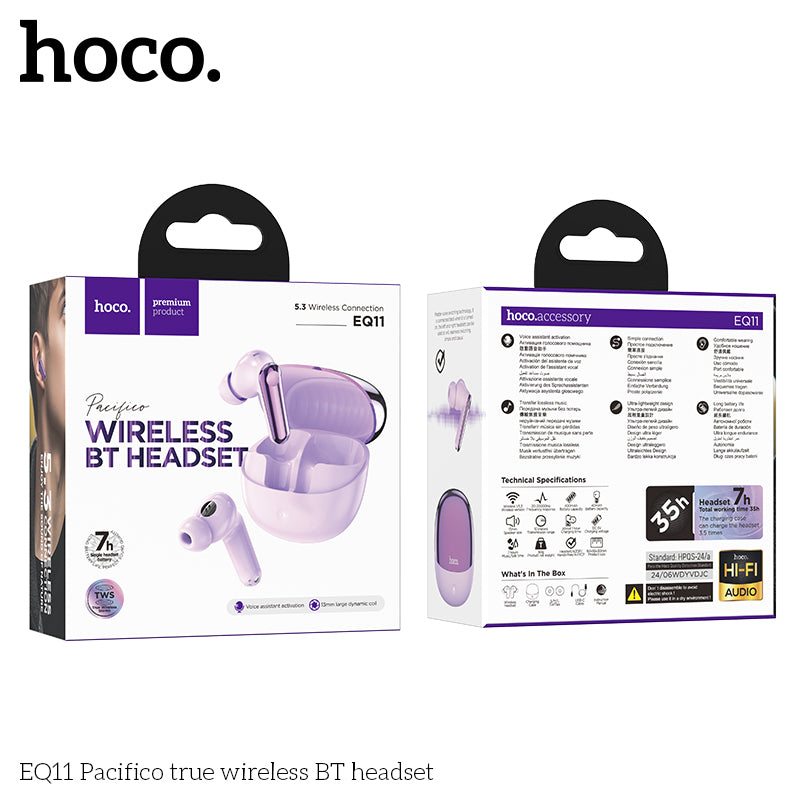 HD_SYNC:EQ11 Pacifico true wireless BT headset