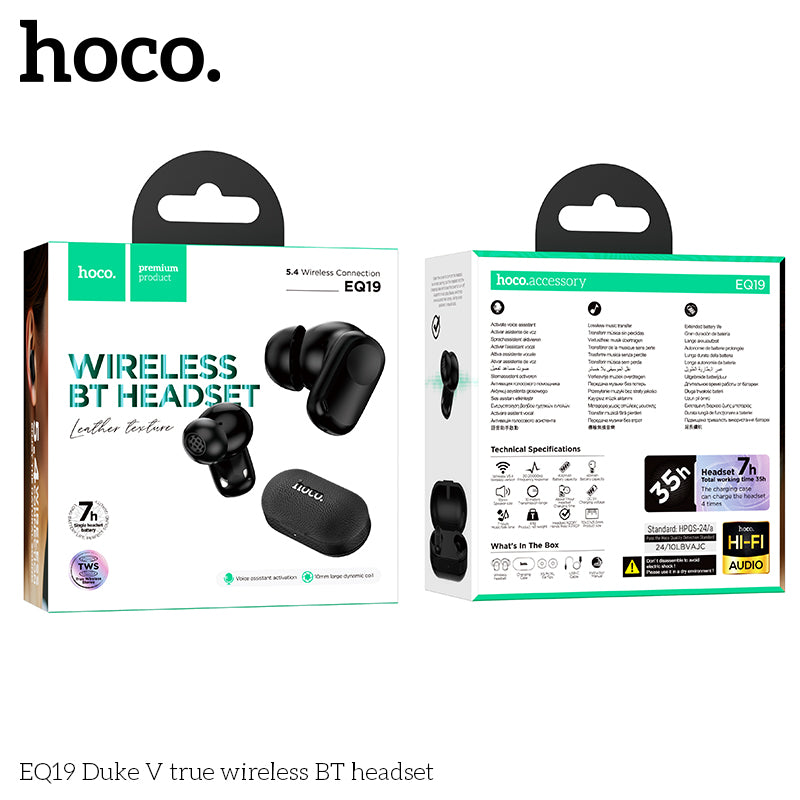 HD_SYNC:EQ19 Duke Ⅴ true wireless BT headset
