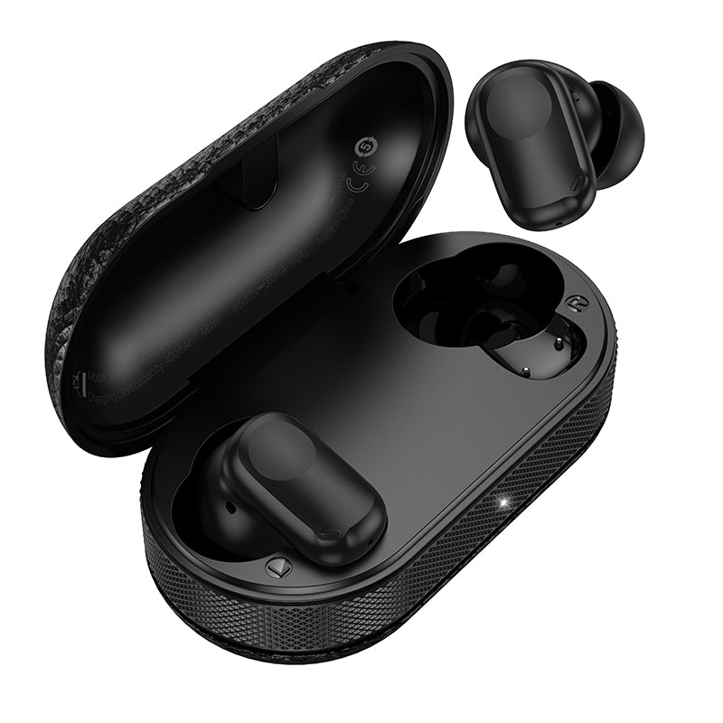 HOCO. EQ19 Plus Wireless Headphones with Charging Case (BT v5.4) Noise Reduction ENC + ANC - Black