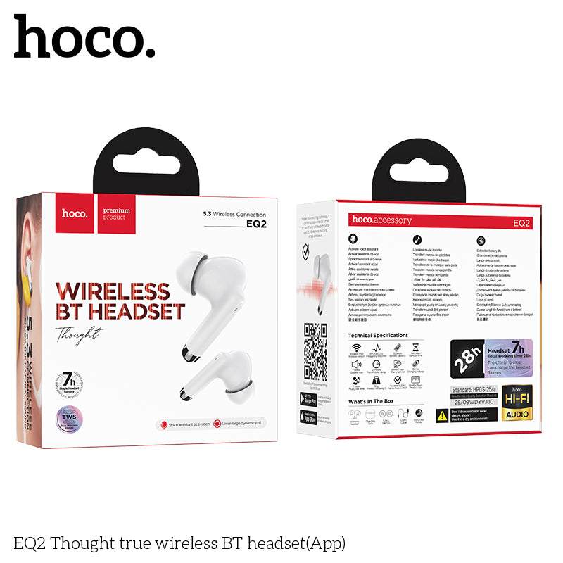 HD_SYNC:EQ2 Thought true wireless BT headset