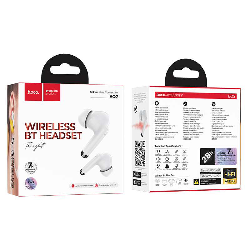 HD_SYNC:EQ2 Plus Thought true wireless BT headset