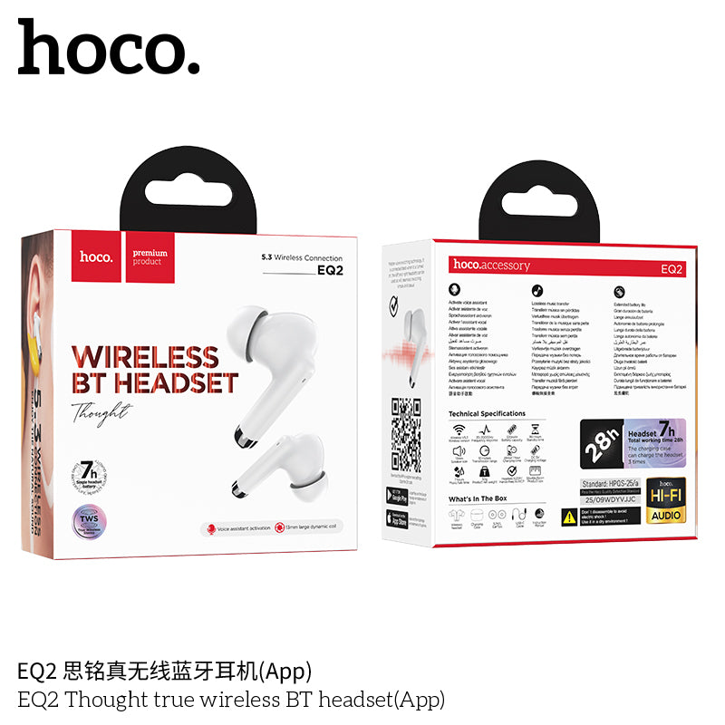 HD_SYNC:EQ2 Plus Thought true wireless BT headset