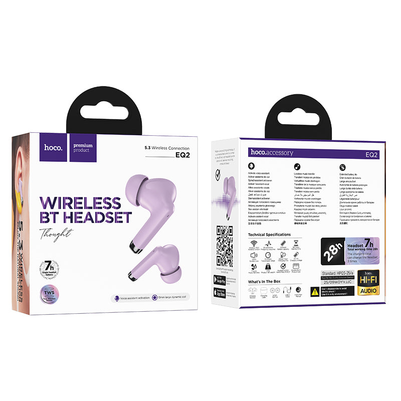 HD_SYNC:EQ2 Thought true wireless BT headset