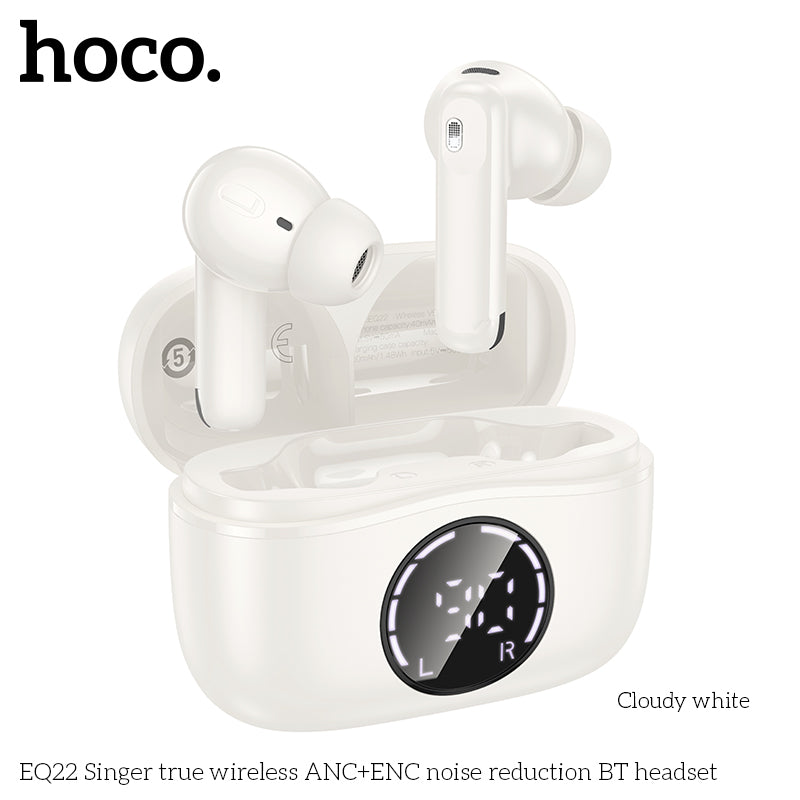 HD_SYNC:EQ22 Singer true wireless ANC+ENC noise reduction BT headset