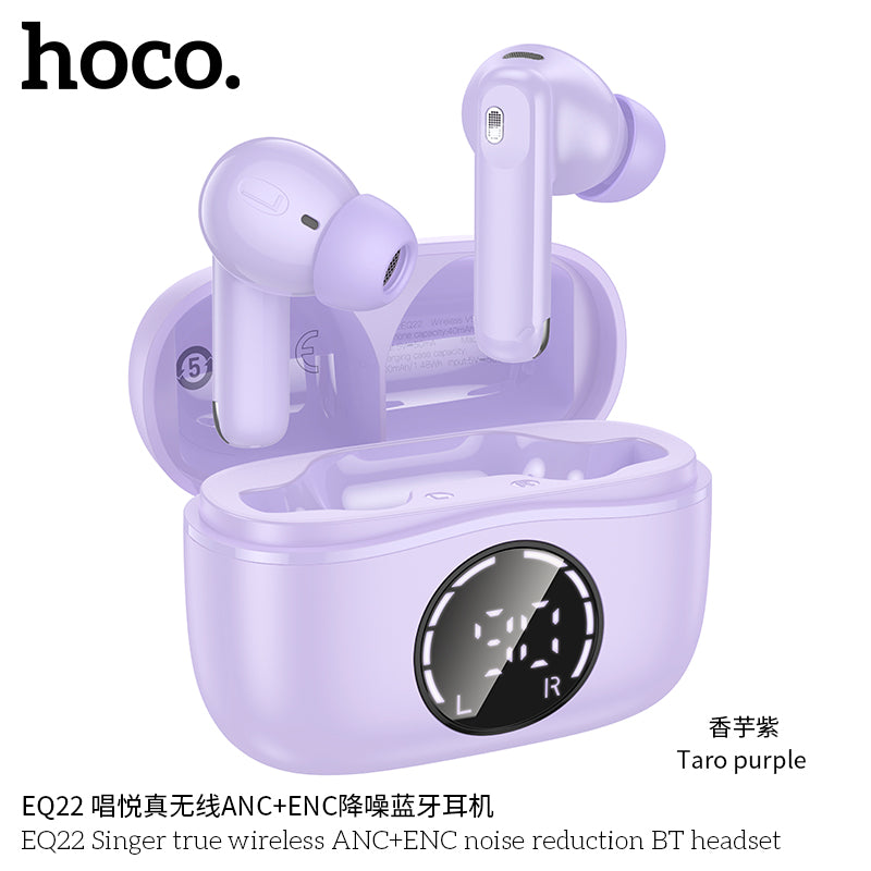 HD_SYNC:EQ22 Singer true wireless ANC+ENC noise reduction BT headset