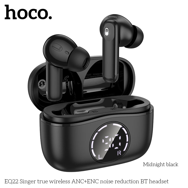 HD_SYNC:EQ22 Singer true wireless ANC+ENC noise reduction BT headset
