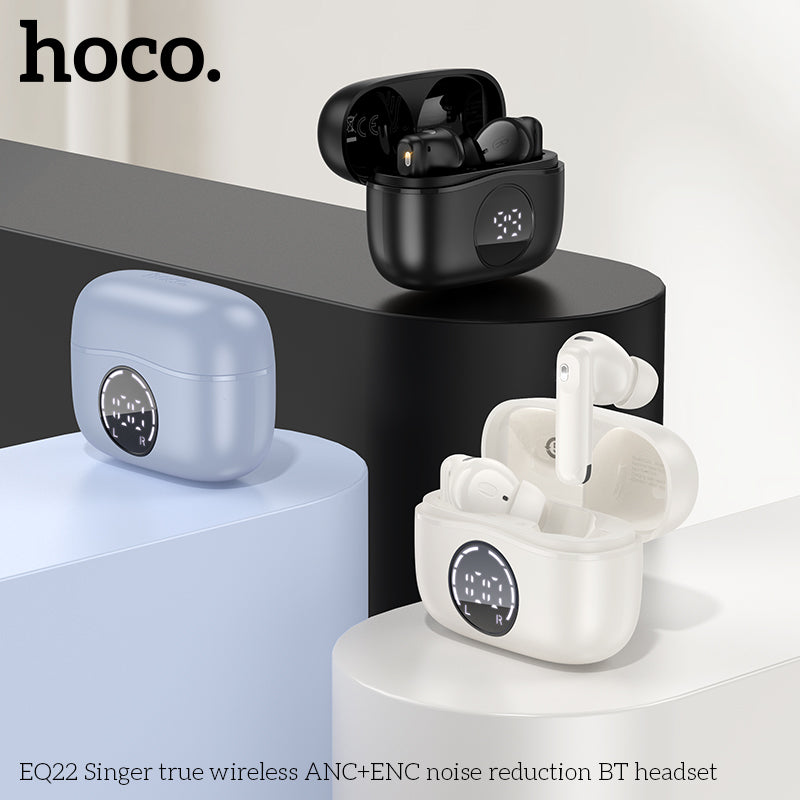 HD_SYNC:EQ22 Singer true wireless ANC+ENC noise reduction BT headset