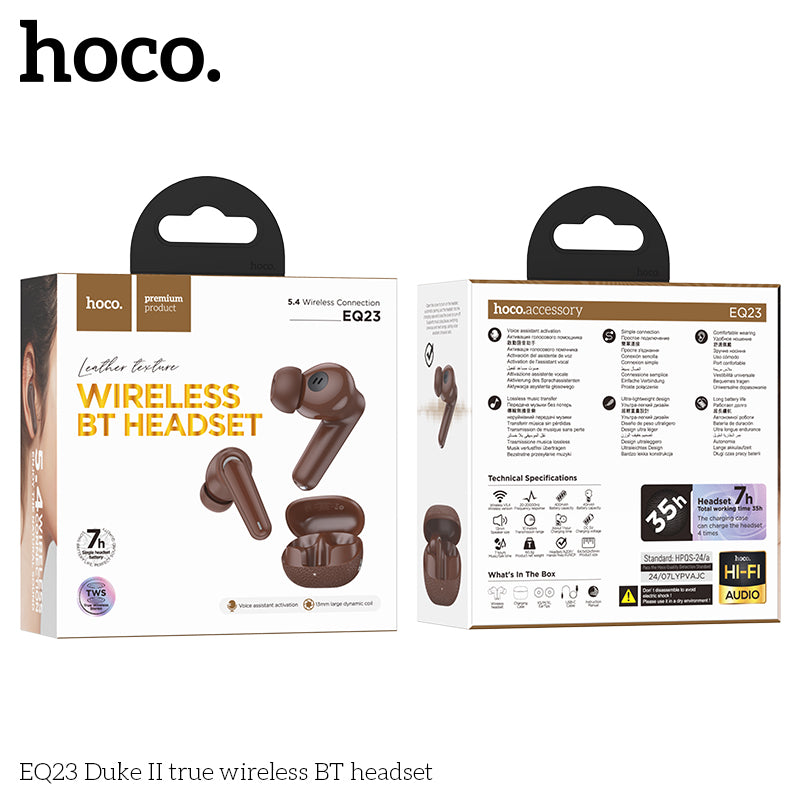 HD_SYNC:EQ23 Duke Ⅱ true wireless BT headset