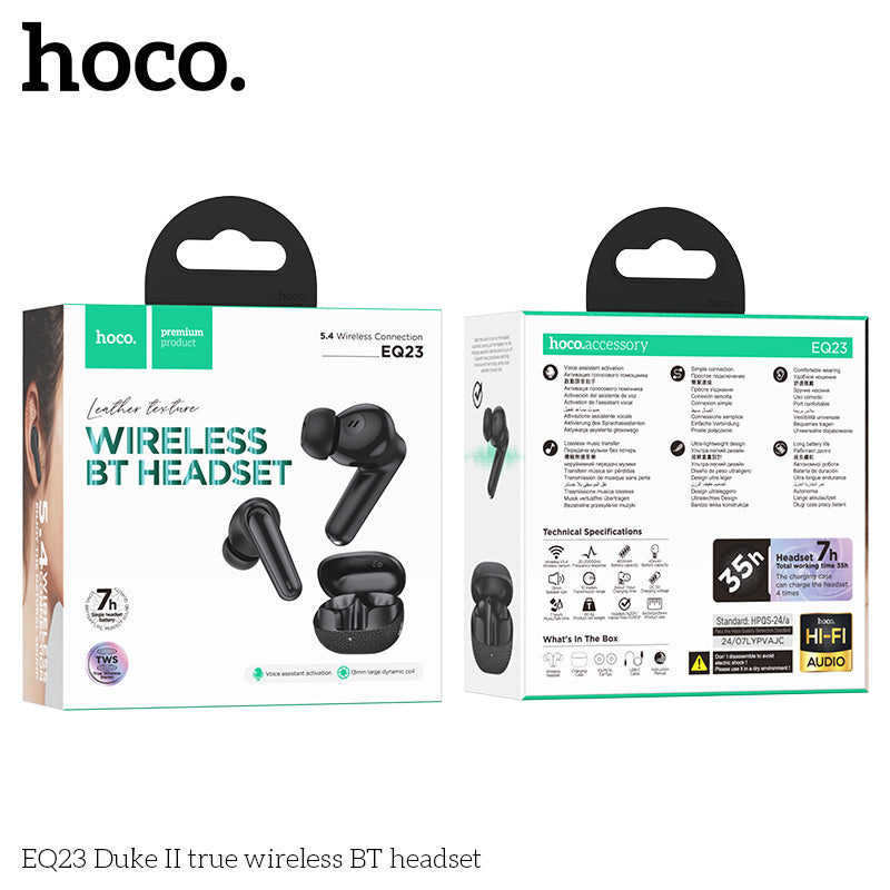 HD_SYNC:EQ23 Duke Ⅱ true wireless BT headset