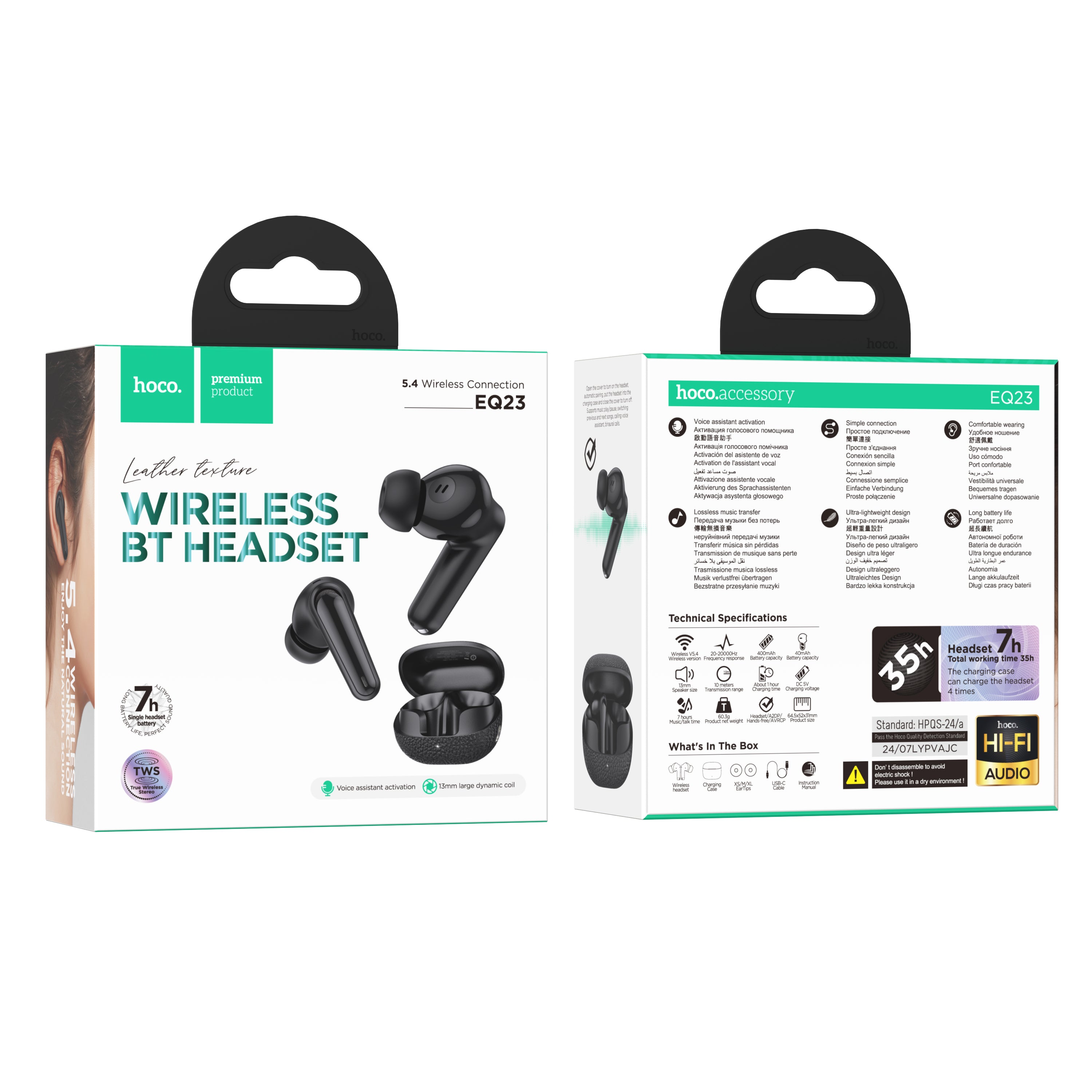 HD_SYNC:EQ23 Duke Ⅱ true wireless BT headset