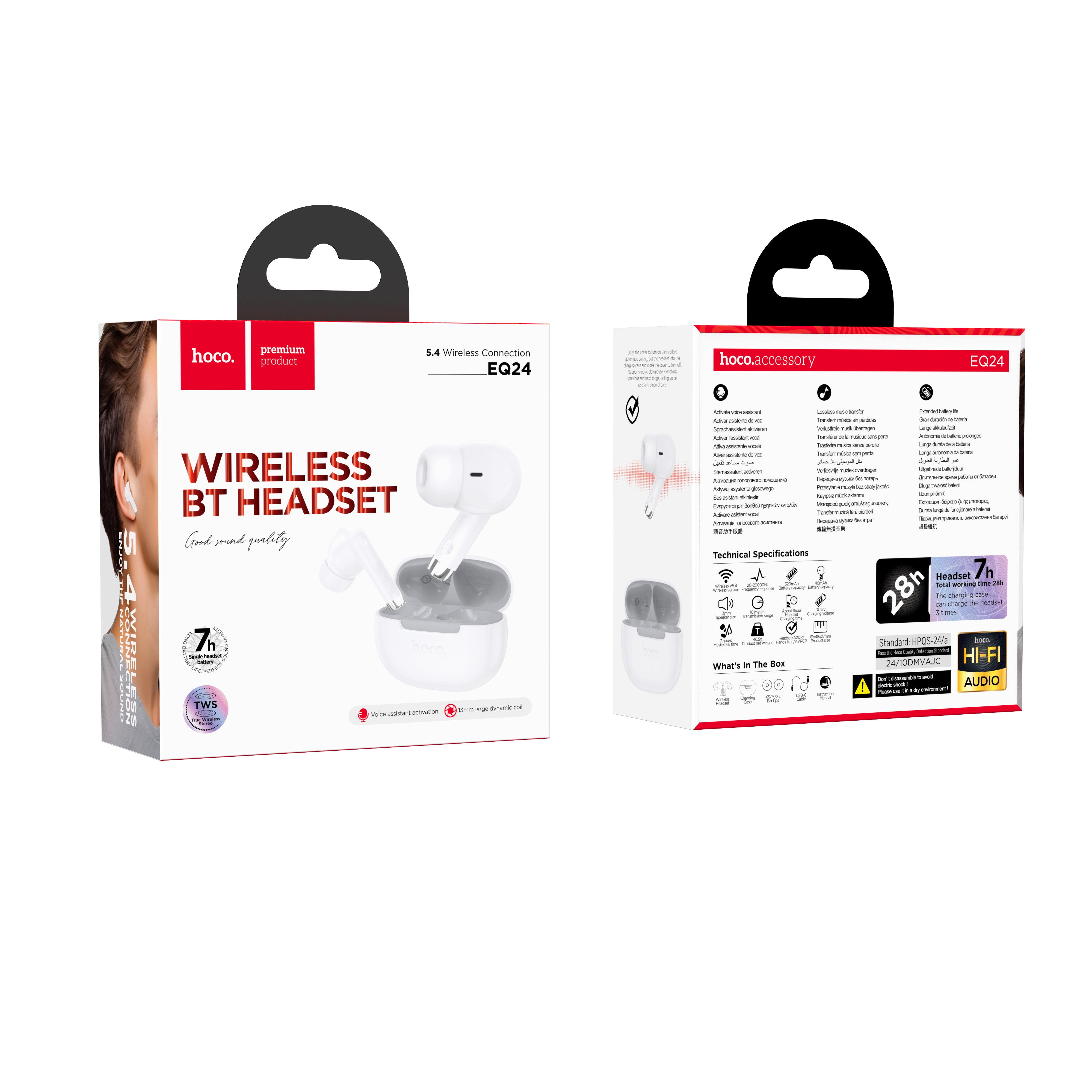HD_SYNC:EQ24 Estrella wireless BT headset