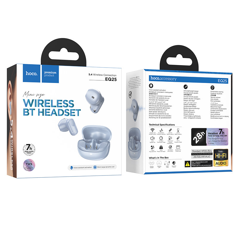 HD_SYNC:EQ25 Unimpeded true wireless BT headset