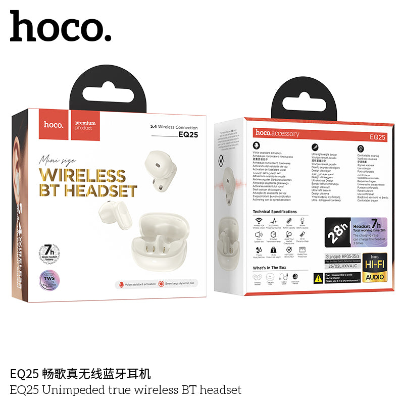 HD_SYNC:EQ25 Unimpeded true wireless BT headset