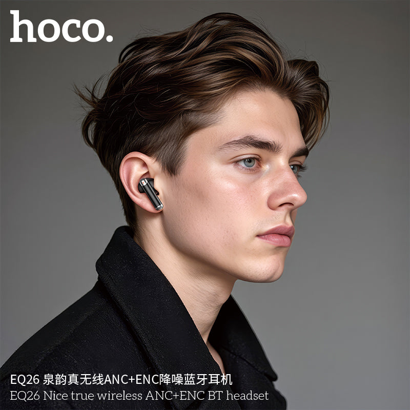 Hoco EQ26 Nice true wireless ANC+ENC BT headset