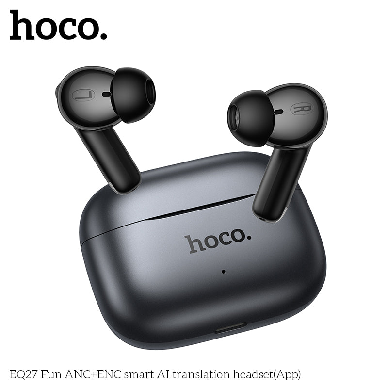 HD_SYNC:EQ27 Fun ANC+ENC smart AI translation headset（APP)