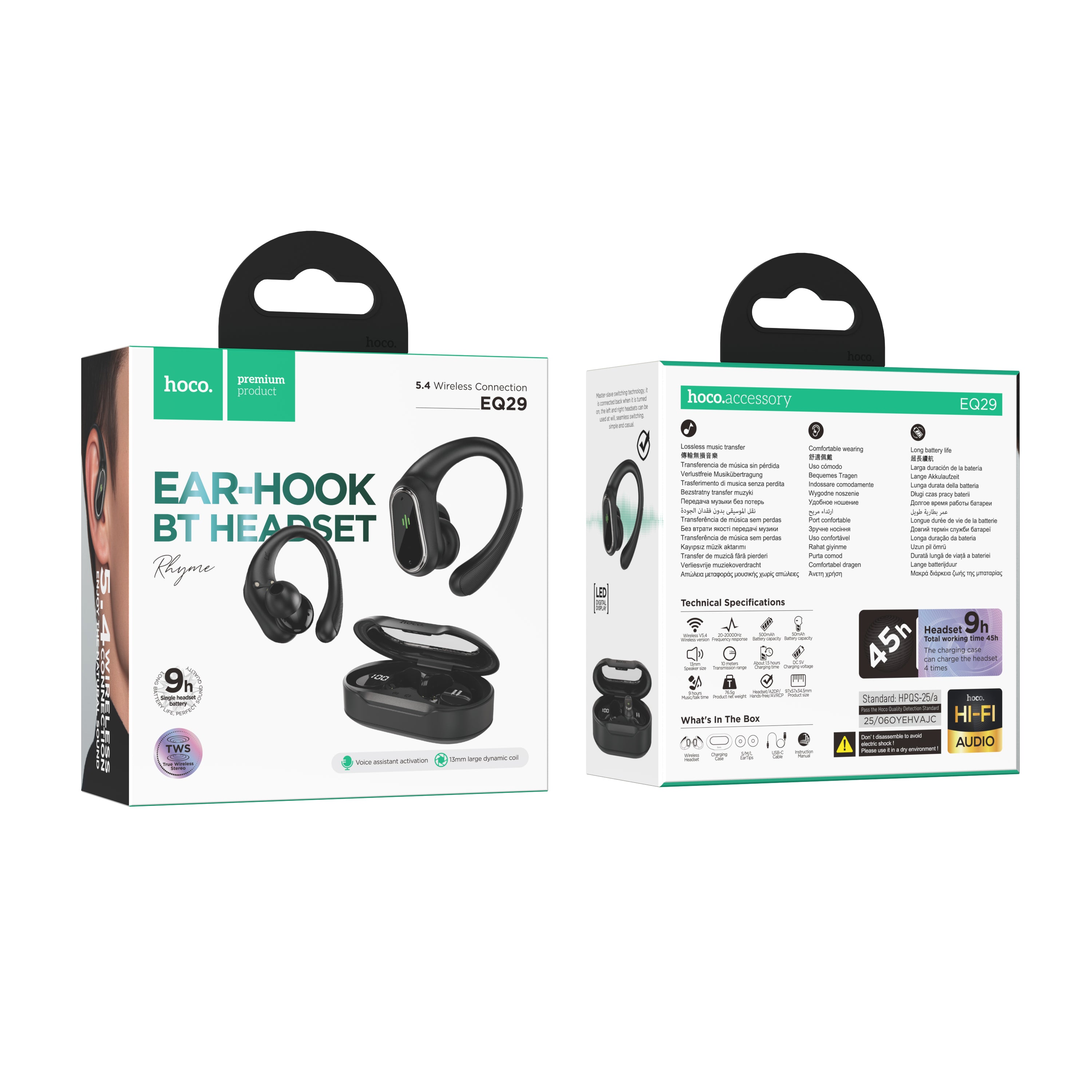 HD_SYNC:EQ29 Rhyme true wireless BT headset