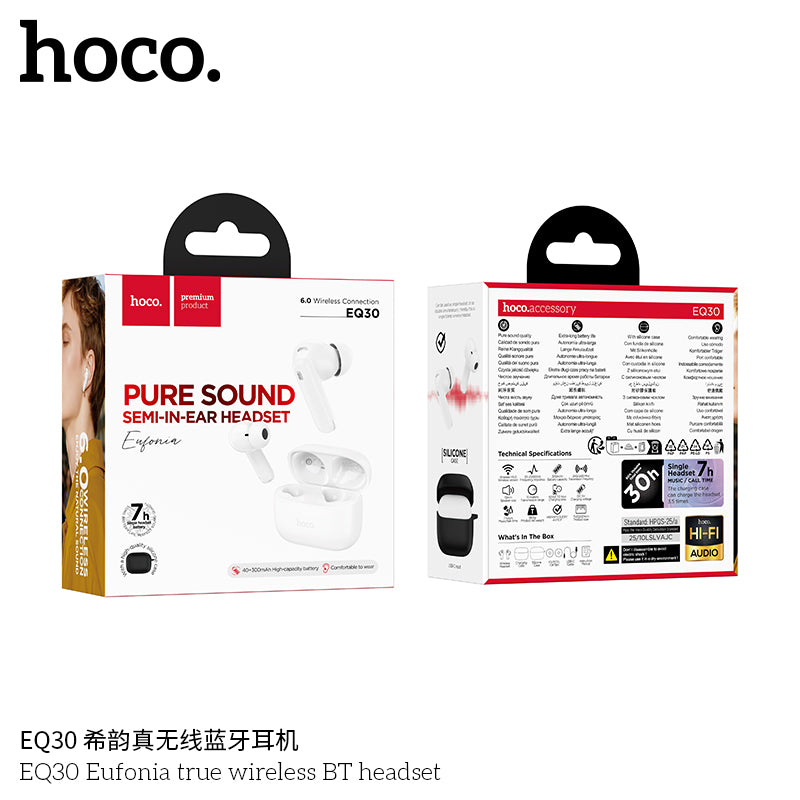 HD_SYNC:EQ30 Eufonia true wireless BT headset