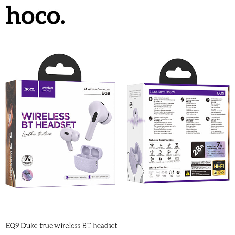 HD_SYNC:EQ9 Duke true wireless BT headset