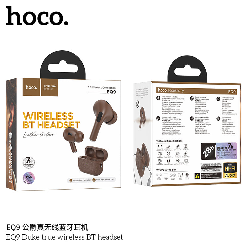 HD_SYNC:EQ9 Duke true wireless BT headset