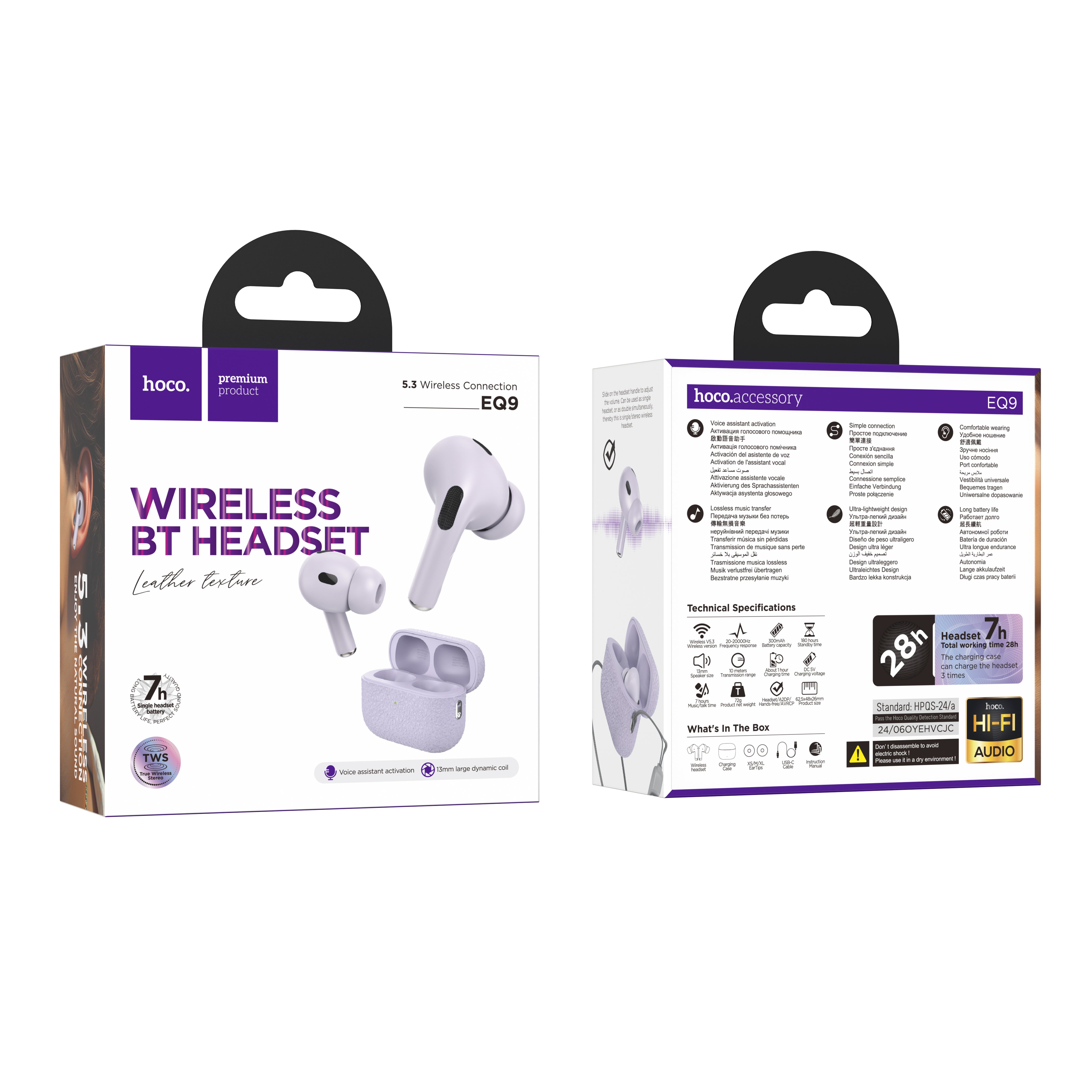 HD_SYNC:EQ9 Duke true wireless BT headset