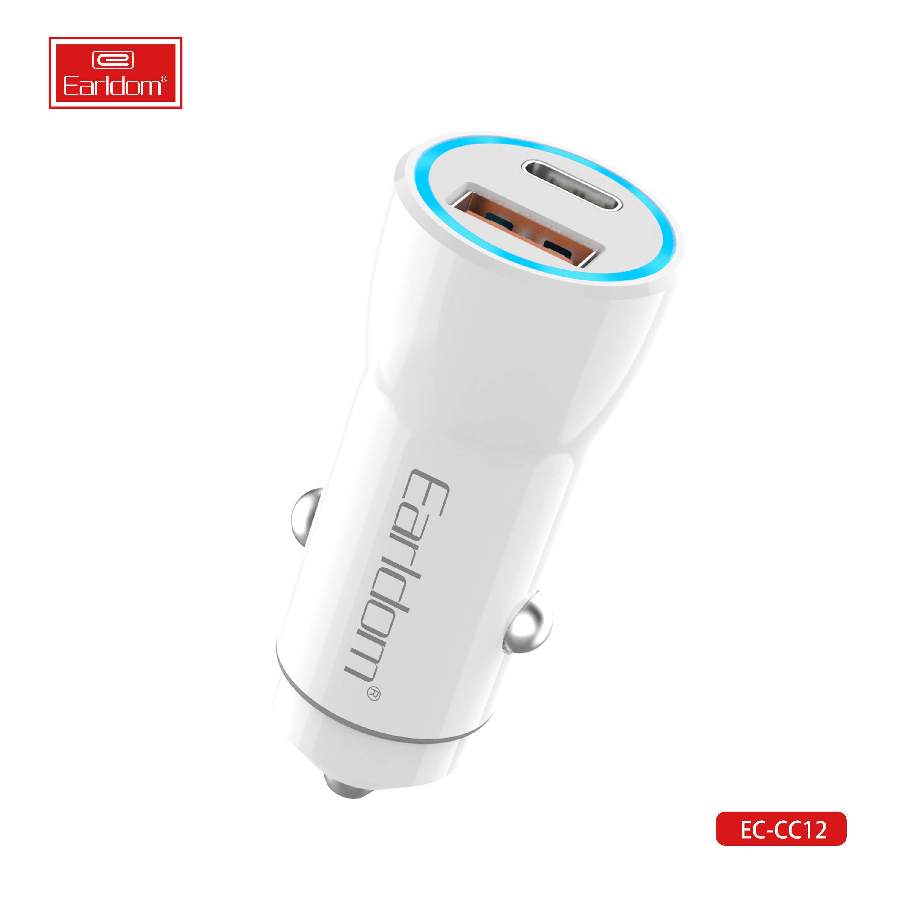 Earldom ES-CC12 Car Charger 20W - White – TEQ PTY LTD