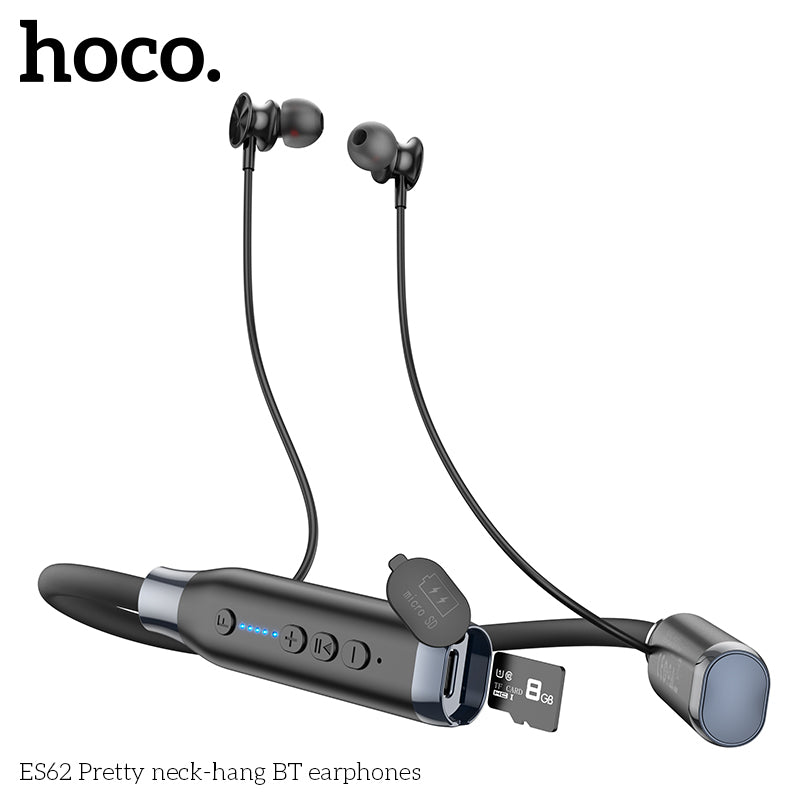 HD_SYNC:ES62 Plus Pretty neck-hang BT earphones