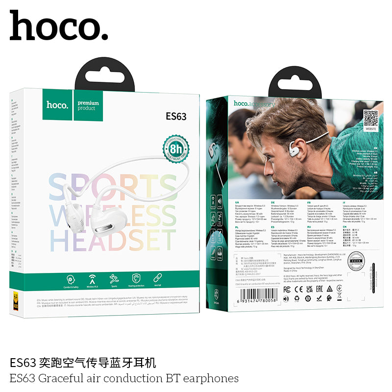 HD_SYNC:ES63 Graceful air conduction BT earphones