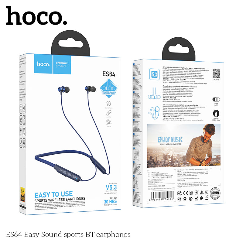 HD_SYNC:ES64 Easy Sound sports BT earphones