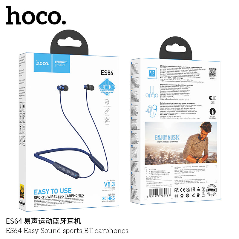 HD_SYNC:ES64 Easy Sound sports BT earphones