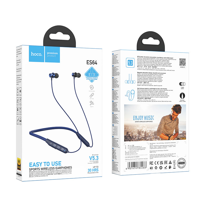 HD_SYNC:ES64 Easy Sound sports BT earphones