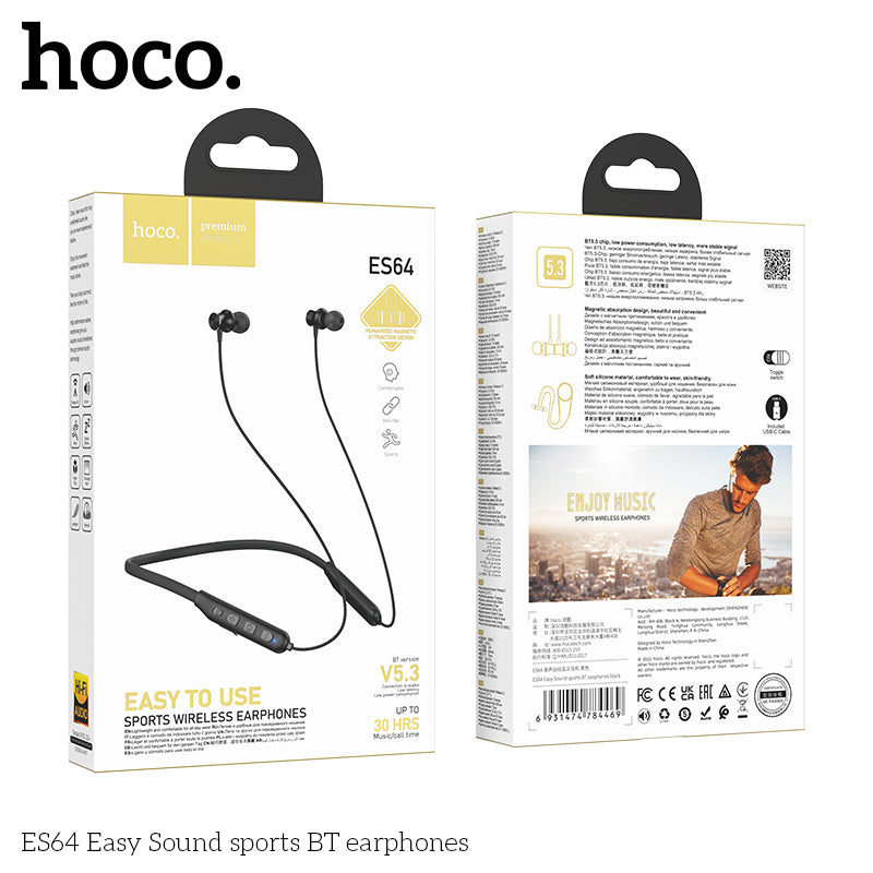 HD_SYNC:ES64 Easy Sound sports BT earphones