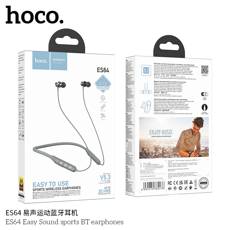 HD_SYNC:ES64 Easy Sound sports BT earphones