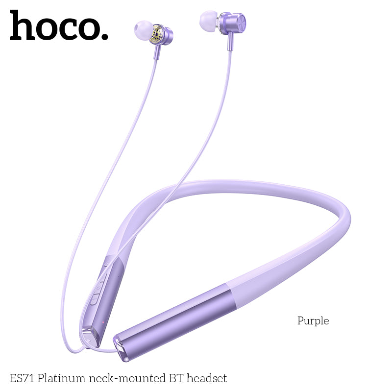 HD_SYNC:ES71 Platinum neck-mounted BT headset