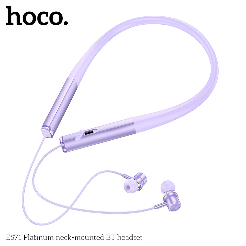 HD_SYNC:ES71 Platinum neck-mounted BT headset