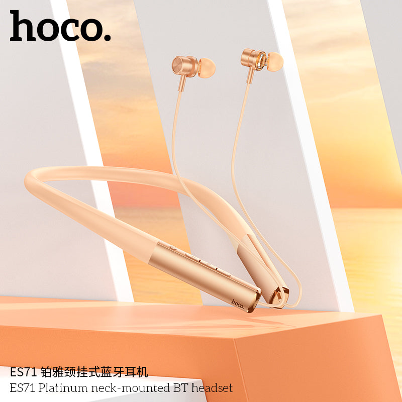 HD_SYNC:ES71 Platinum neck-mounted BT headset