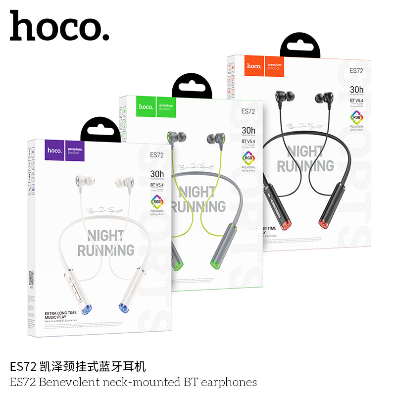 HD_SYNC:ES72 Benevolent neck-mounted BT earphones
