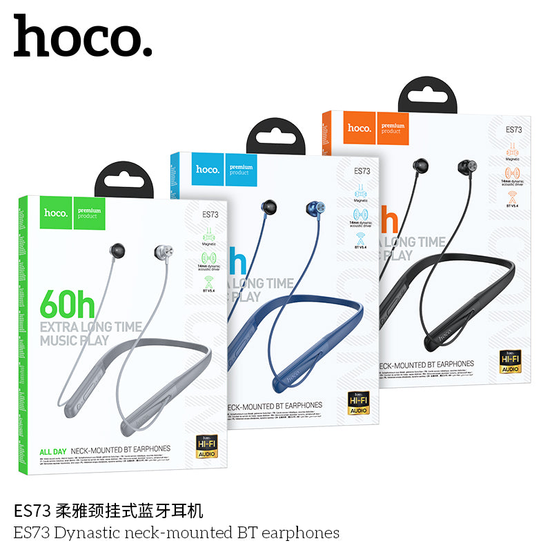 HD_SYNC:ES73 Dynastic neck-mounted BT earphones