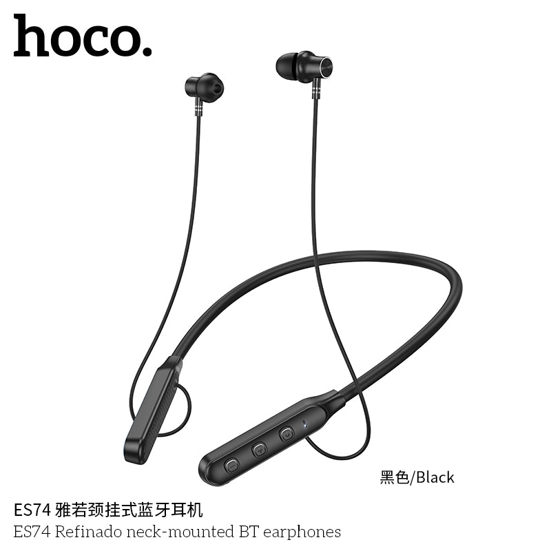 HD_SYNC:ES74 Refinado neck-mounted BT earphones