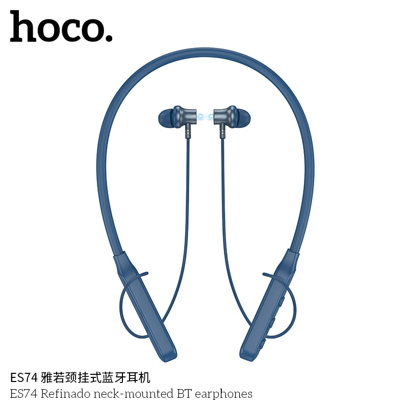 HD_SYNC:ES74 Refinado neck-mounted BT earphones