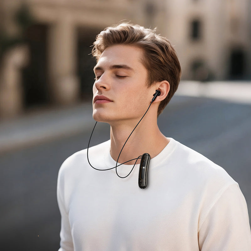 HD_SYNC:ES77 Graceful lavalier BT earphones