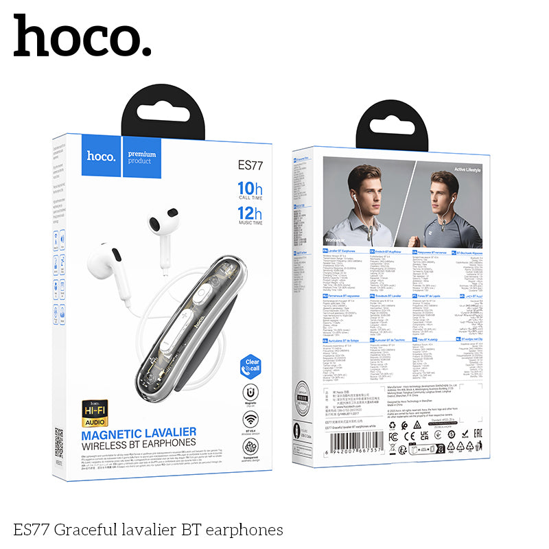 HD_SYNC:ES77 Graceful lavalier BT earphones