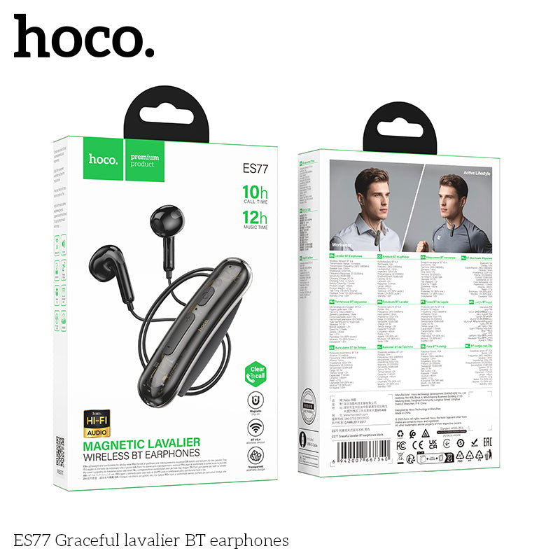 HD_SYNC:ES77 Graceful lavalier BT earphones