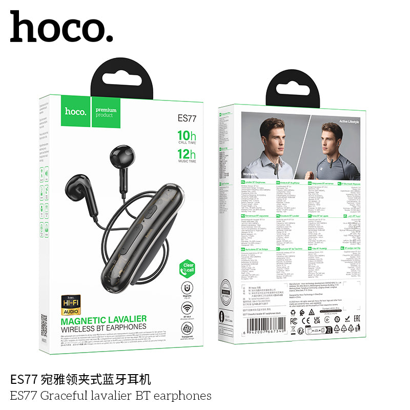 HD_SYNC:ES77 Graceful lavalier BT earphones